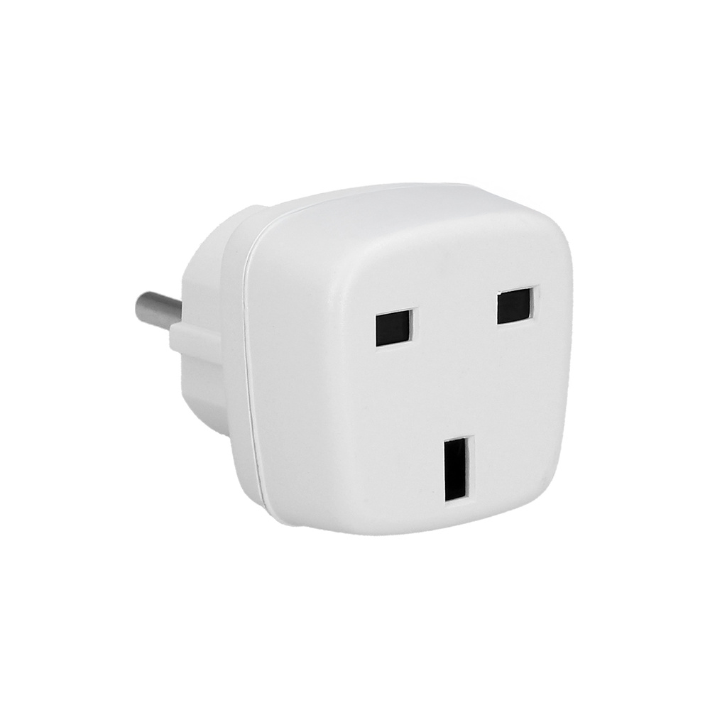 adaptador viaje toma inglesa a Schuco foto 1